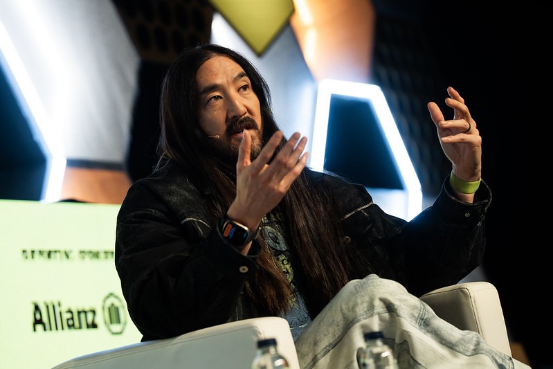 Steve Aoki en el Talent Arena 2026 en Barcelona
