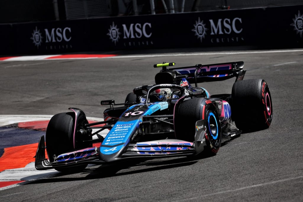 Pierre'as Gasly Alpine Formulė-1
