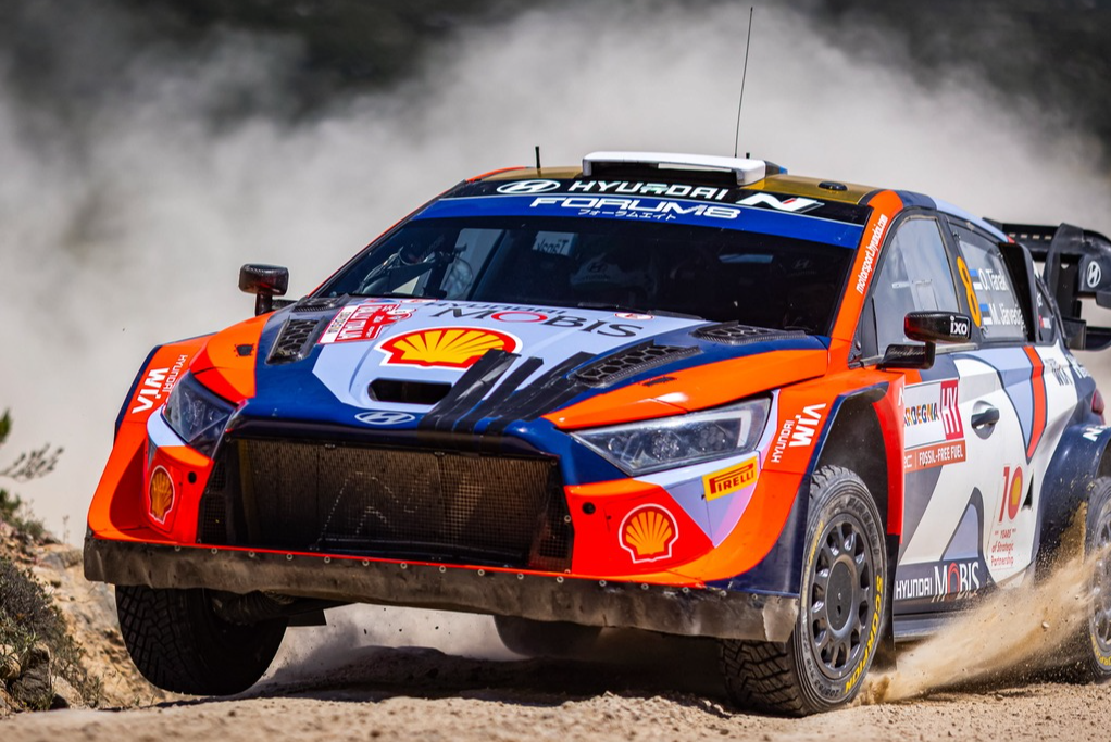Ottas Tanakas Hyundai WRC