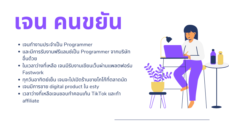 ตัวอย่างการแบ่งประเภทเงินได้และการยื่นเงินได้พึงประเมิน