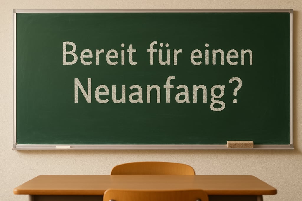 Lehramt, Neuanfang