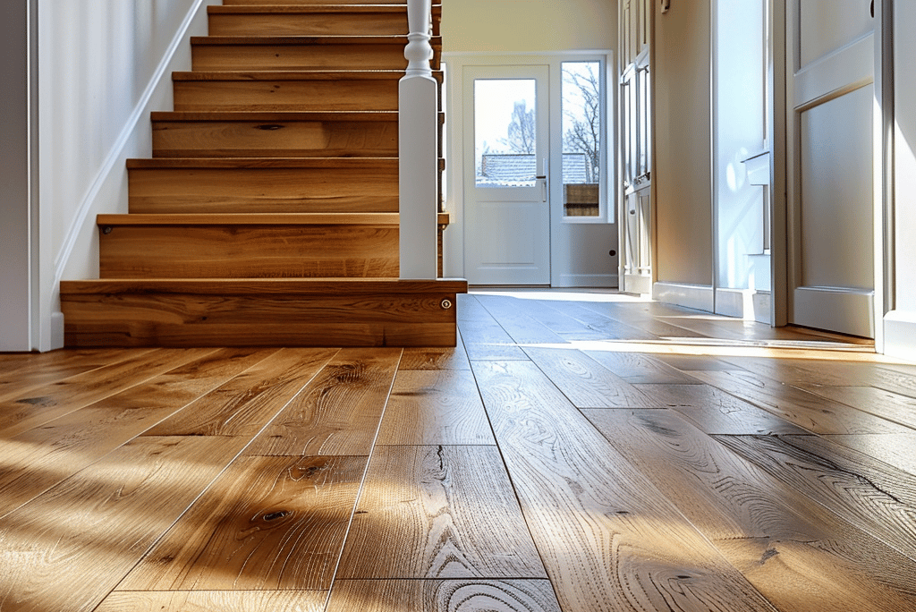 Here's a concise list of wooden flooring ideas to transform your home: Herringbone pattern: Classic