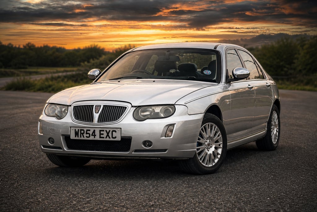 Rover 75 photograph by Mike Barrett