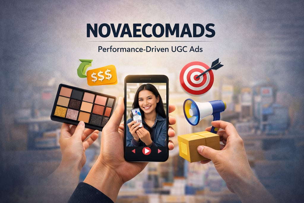 NovaEcomAds UGC Video Ads