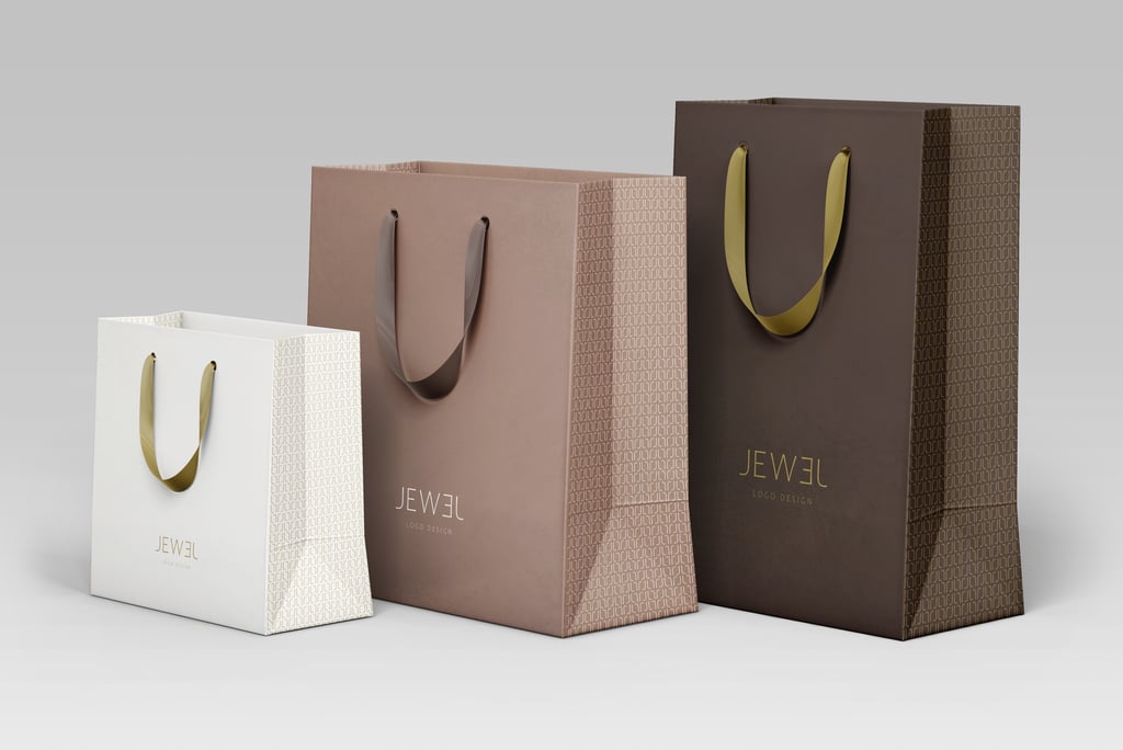 JEWEL vizualinio identiteto dizainas