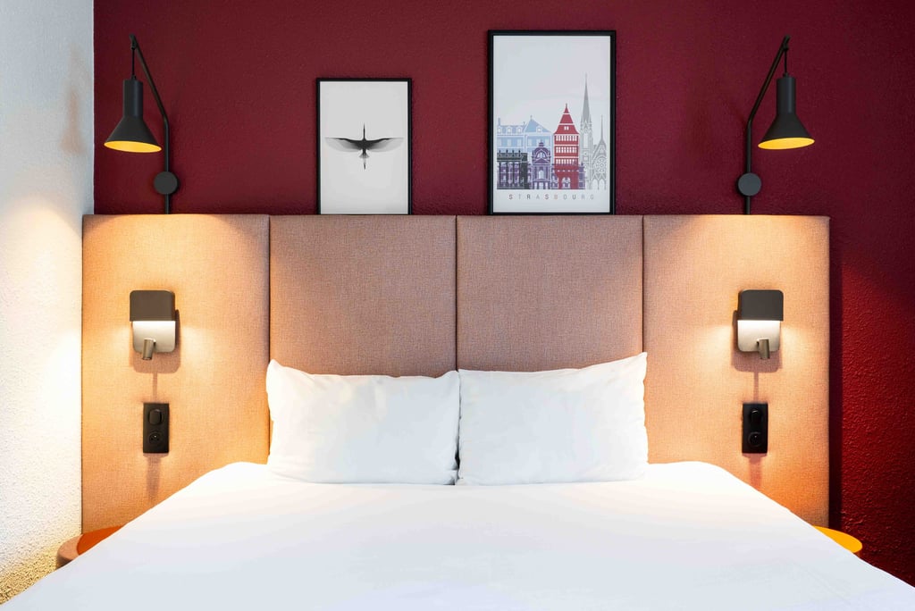 Photo d'une chambre de l'hôtel Ibis Strasabourg Centre Petite France