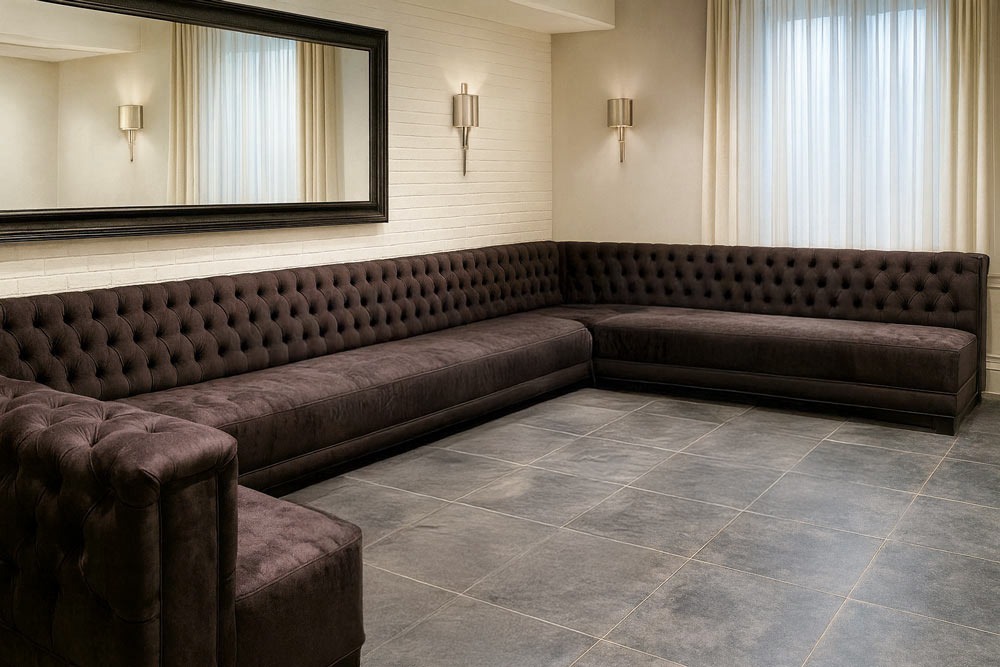 Elegant banquette by Solo Home Decor