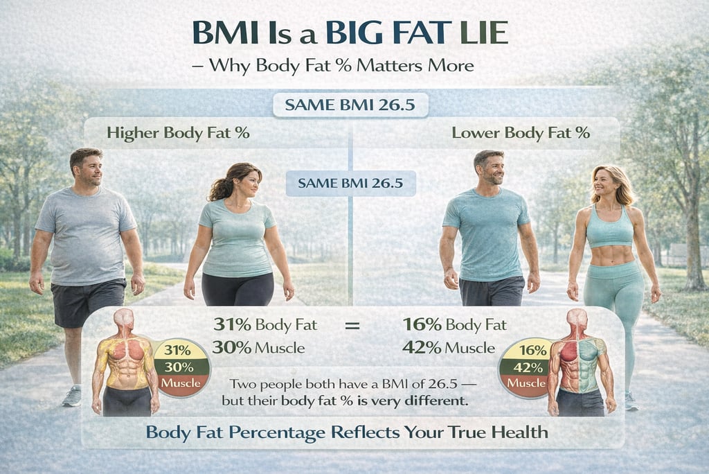 BMI Is a Big Fat Lie - Why Body Fat % Matters More