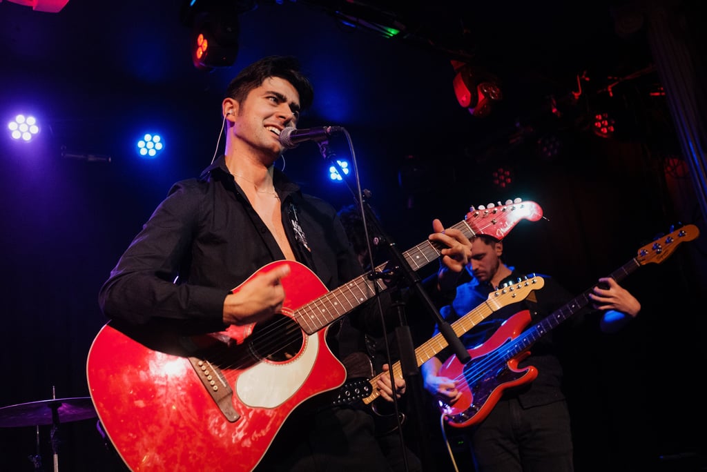 Brighton UK wedding and events singer Olly Williams performing live with guitar