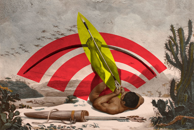 Obra de Denilson Baniwa