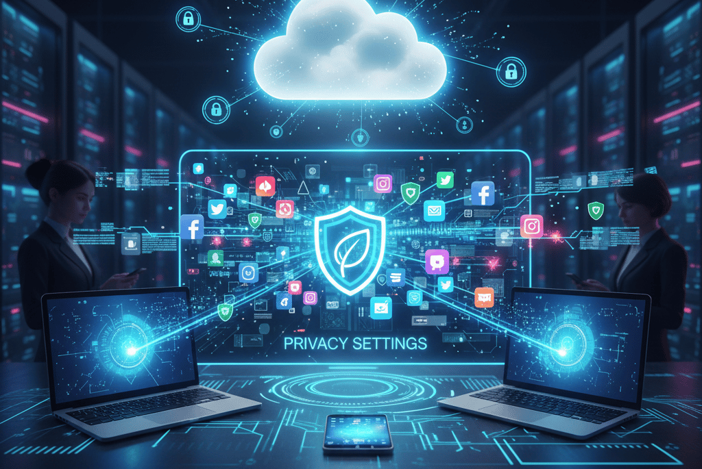 celular + notebook + nuvem