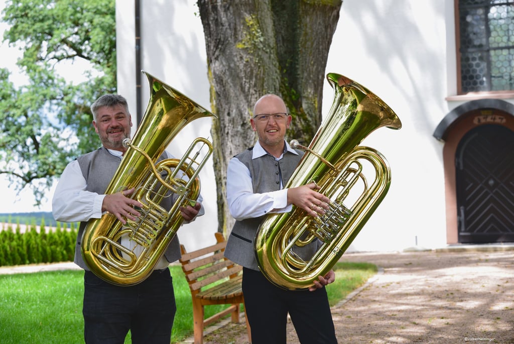 Die Tubisten von Marc Winterhalder und seine Musikanten