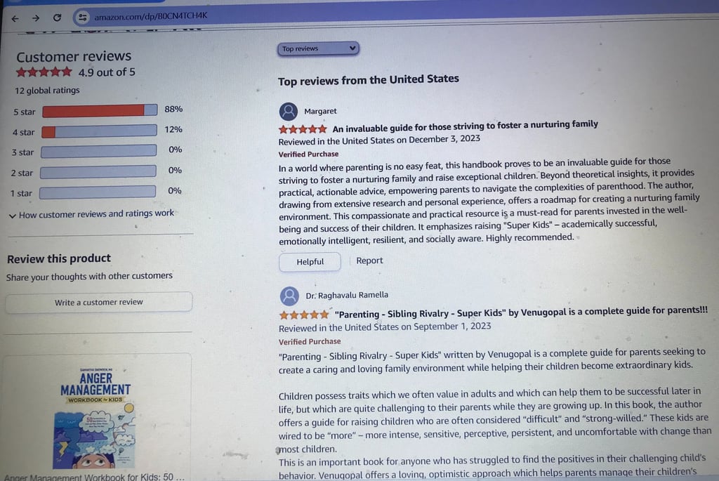 Holistic parenting - Positive reviews