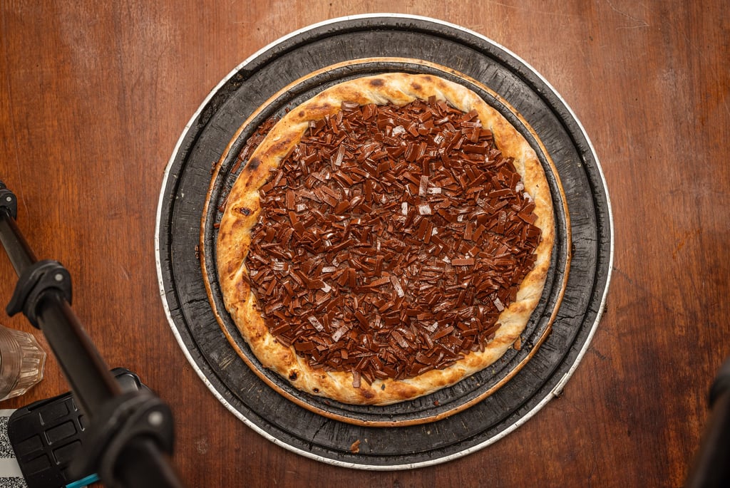 Pizzaria em Porto Alegre da Marquês Pizzaria , pizza doce deliciosa