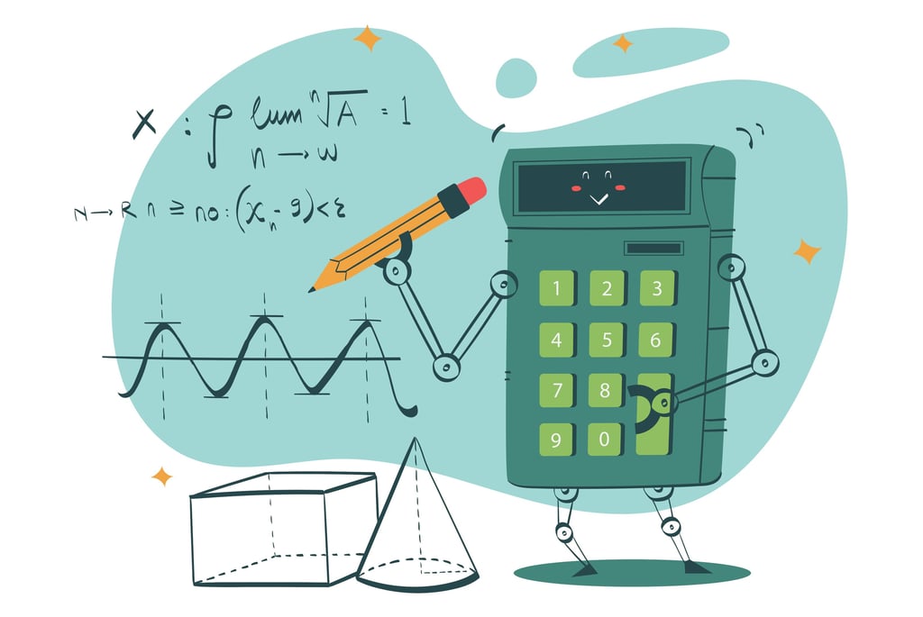 IGCSE Maths Online Tutoring Shown By IGCSE Maths and a calculator