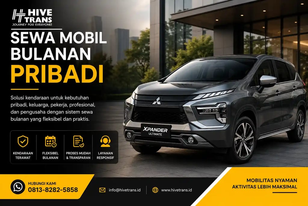 Sewa Mobil Bulanan Pribad