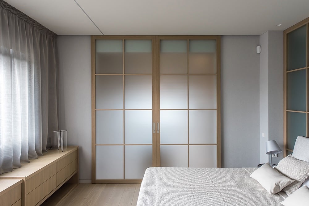 Miegamojo sienų apdaila