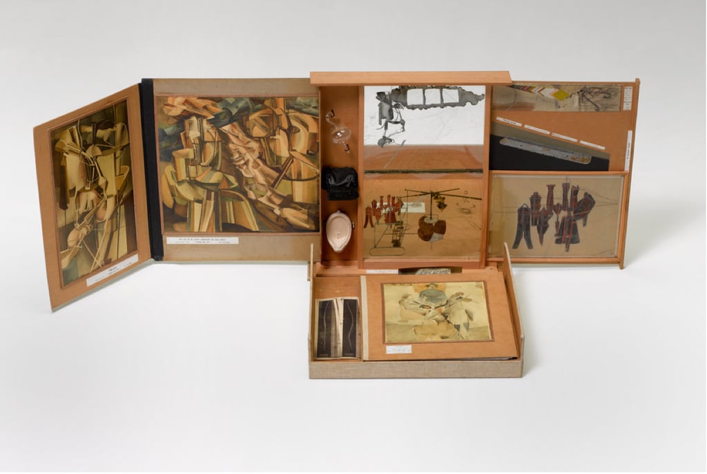 La Boîte-en-valise (Série C) 1936-1941, ©Centre Pompidou achat, 1964 Cabinet d'art graphique