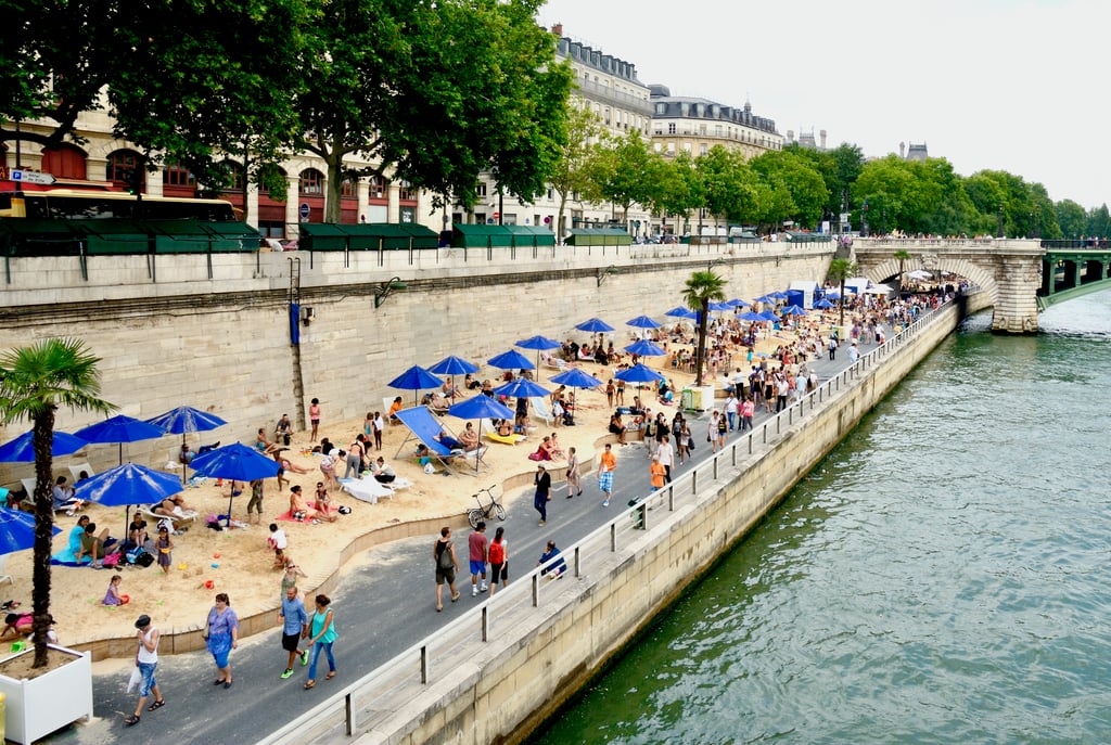Paris Plage City Center Walking Tour