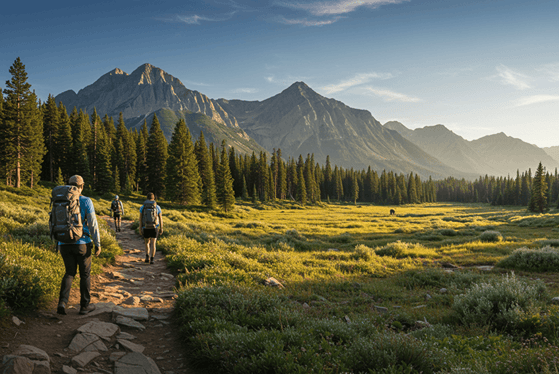 US National Parks for Summer 2025, summer hiking trails and potential for US national park wildlife 