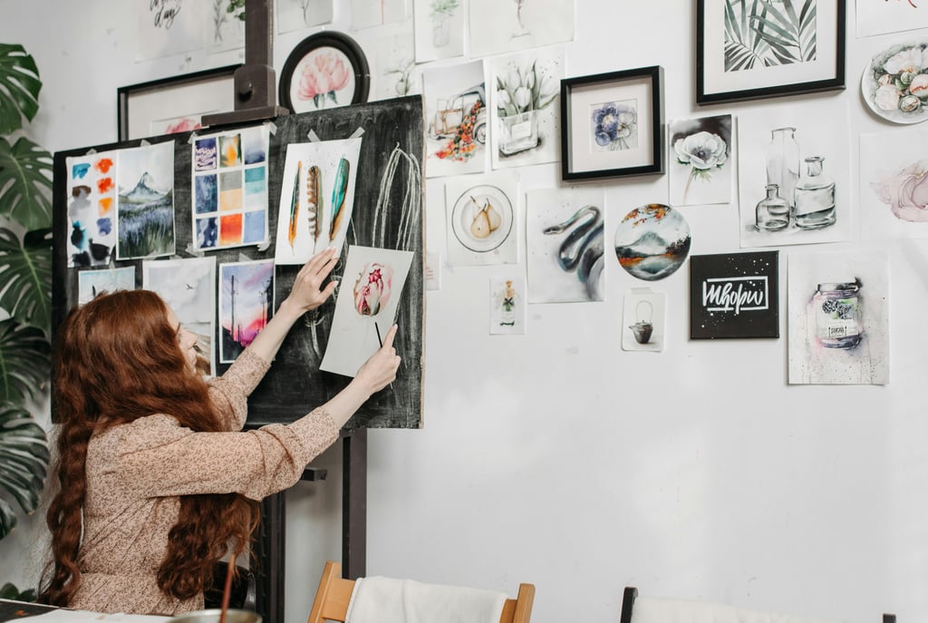 Ambiente criativo, aonde a economia criativa e viva.