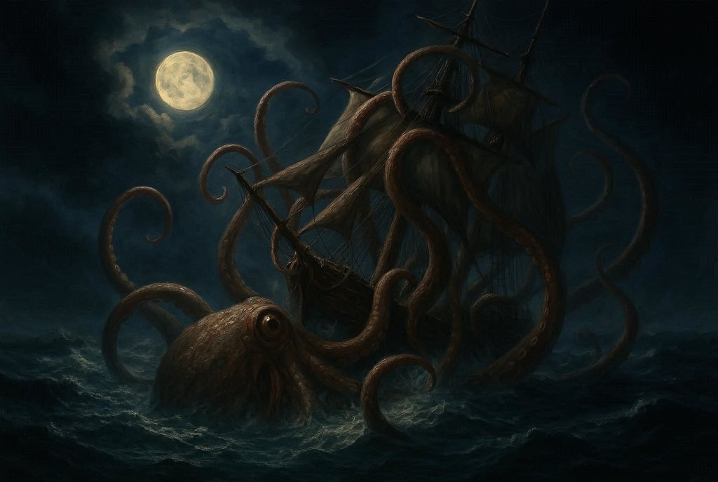 The Kraken Mystery: Giant Squid or Legendary Sea Serpent of Sailors’ Tales?