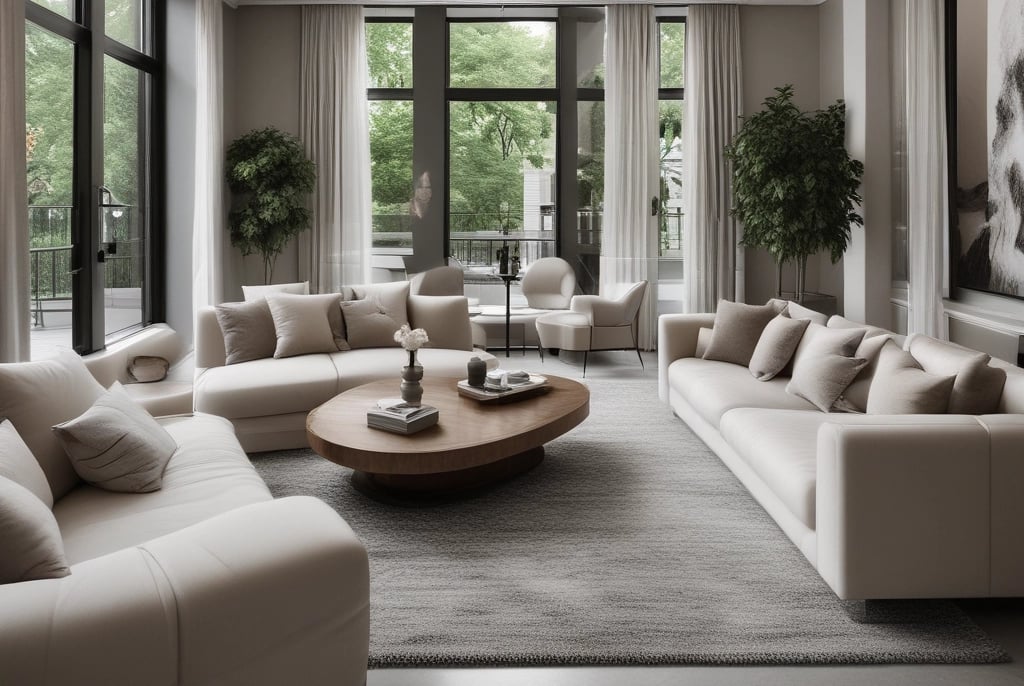 photo of white staircase