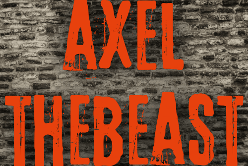 a very simple logo for Axel TheBeast