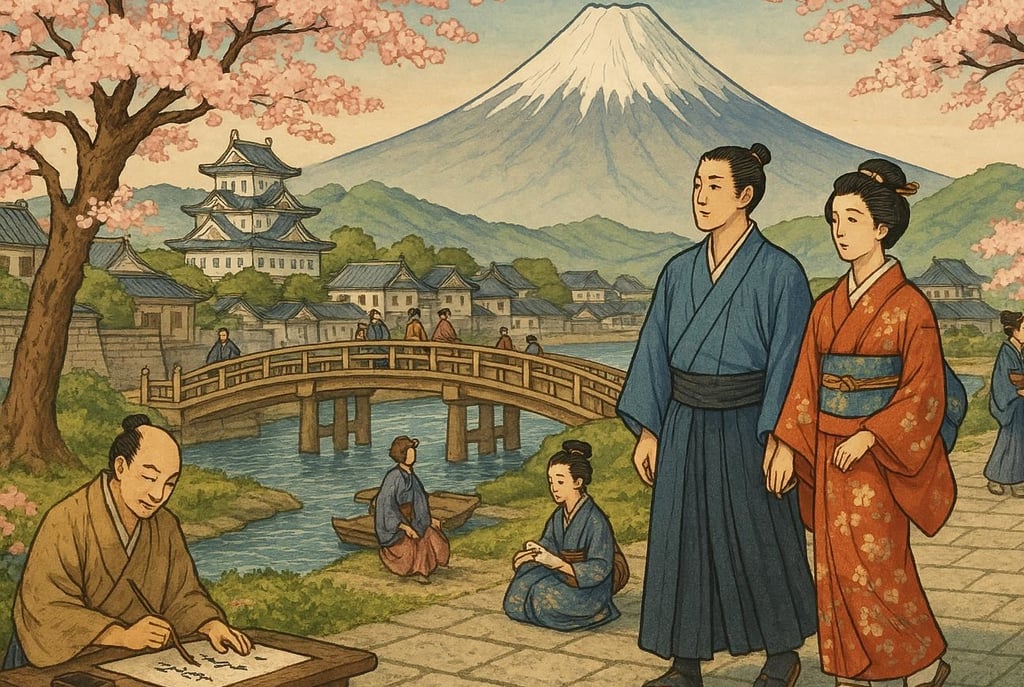 The Edo Period: Japan’s Age of Peace, Culture, and Transformation