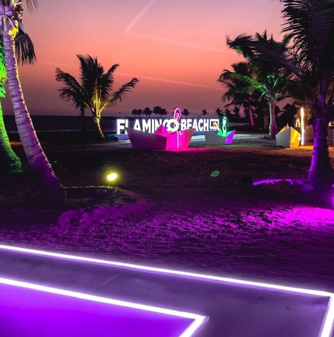 Flamingo Beach