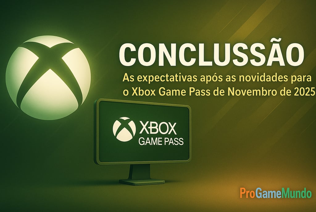 Ilustração horizontal com logo Xbox, Game Pass