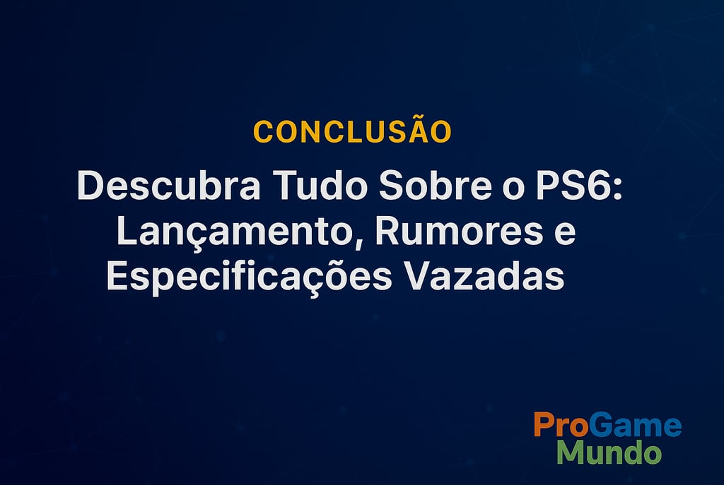 Imagem da conclusão do artigo com título do PS6
