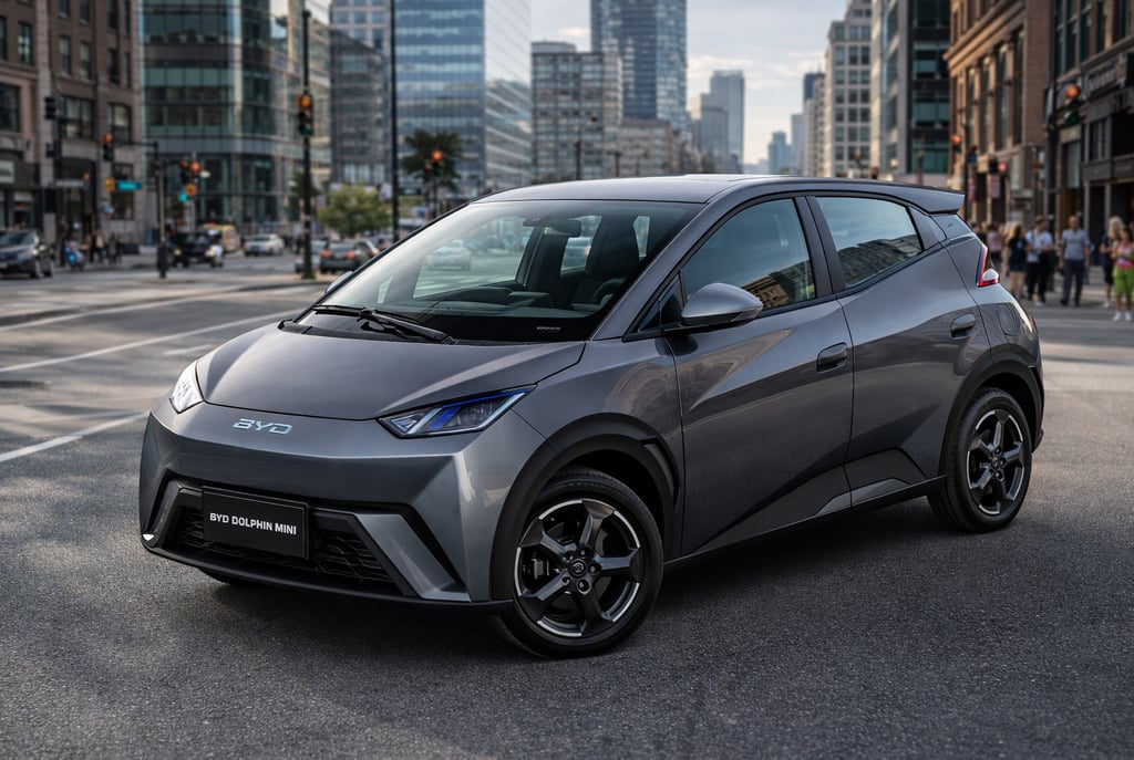 BYD Dolphin Mini elétrico