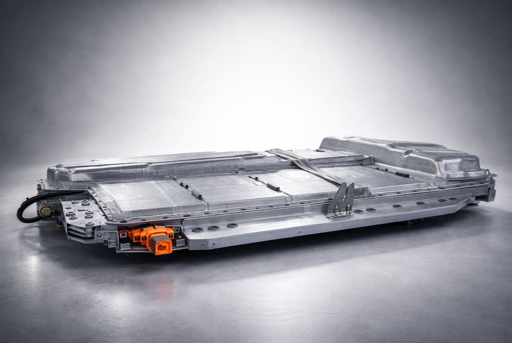 Quanto tempo dura a bateria de um carro elétrico: bateria automotiva em fundo neutro destacando dura