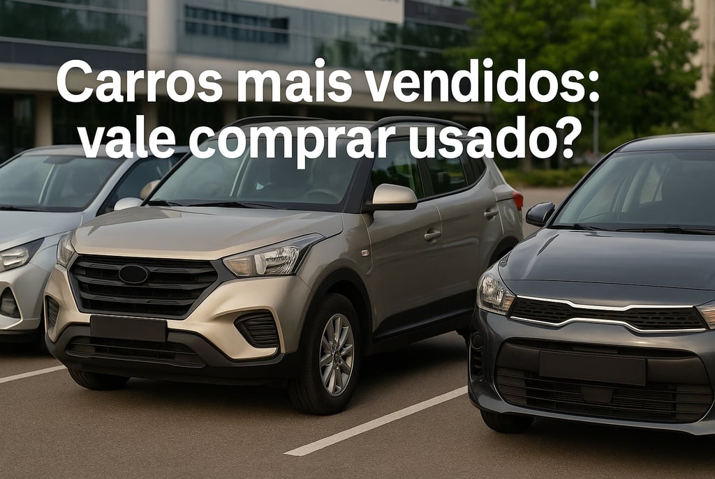 Carros mais vendidos: quais valem a compra usados