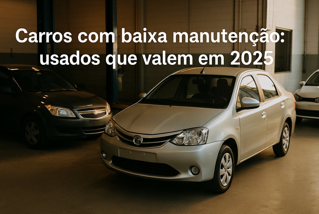 Fiat Palio prata em destaque dentro de oficina, com Chevrolet Celta e VW Gol ao fundo, em ambiente i