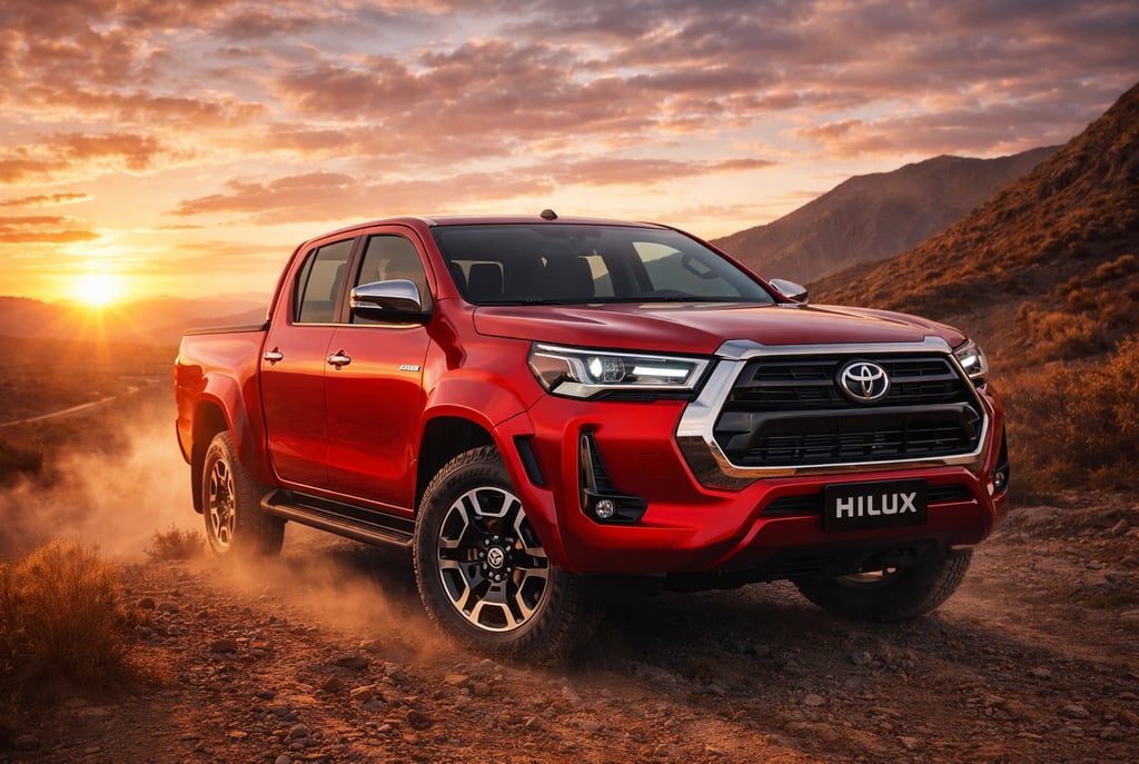Toyota Hilux SR 2026 com desconto para CNPJ em cenário off-road