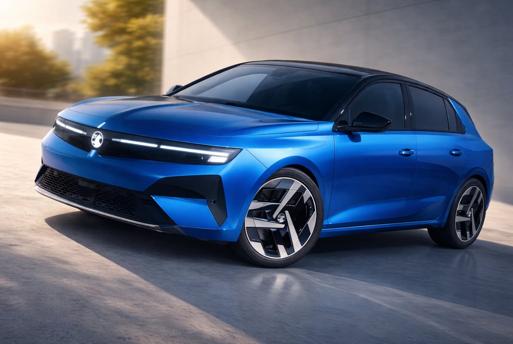 Novo Astra 2026 com visual renovado e versão elétrica com até 450 km de autonomia