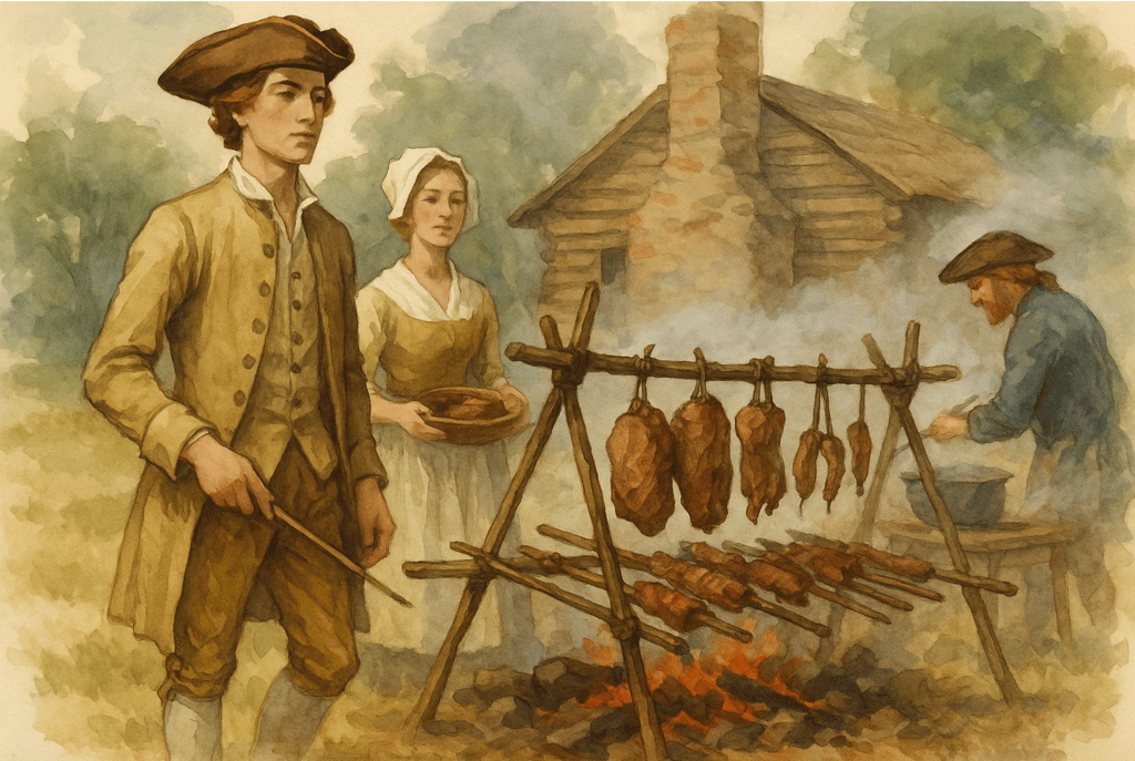 Colonial Barbecue History