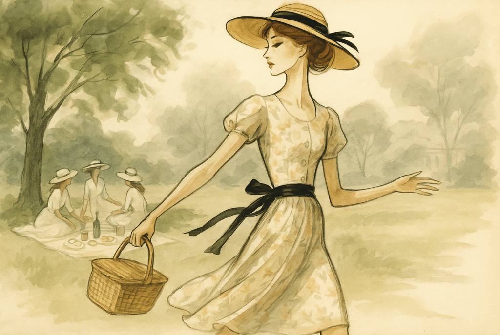 suffragettes turned the picnic into a quiet act of rebellion