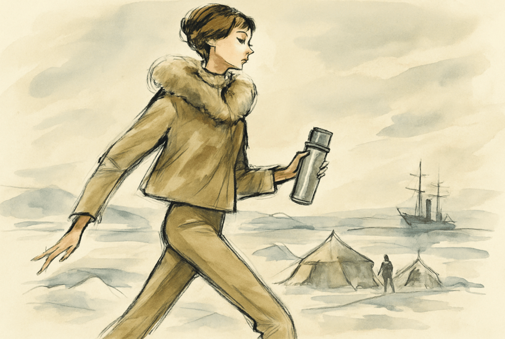 How did a Thermos help Shackleton and Scott survive the Antarctic?