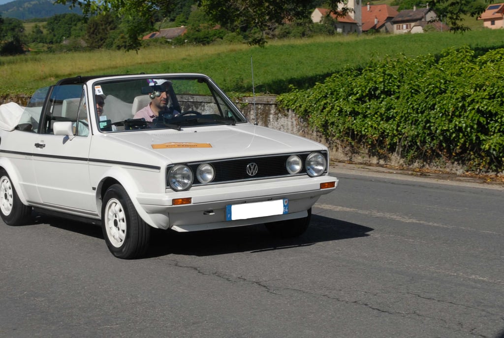 VW Golf GLi Cabrio balade orientation