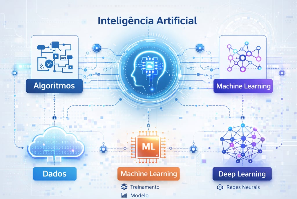 a diagram of a machine learning artificial intelligence
