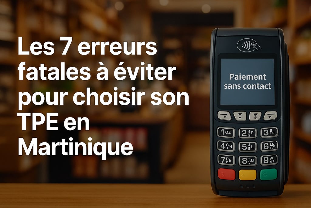 Les 7 erreurs fatales à éviter pour choisir son TPE en Martinique | Ultratech Antilles