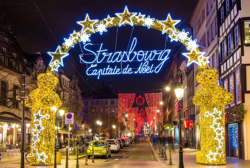 Strasbourg City on Christmas