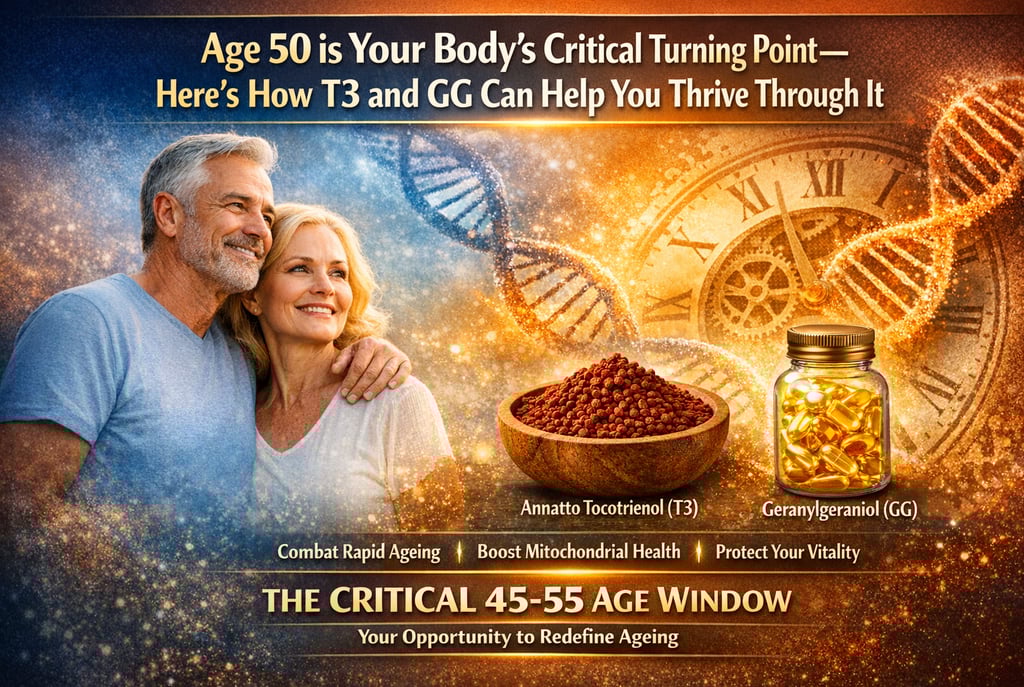 Age 50 is the critical ageing turning point