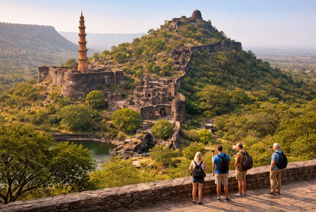 Daulatabad Fort at Aurangabad, Maharashtra