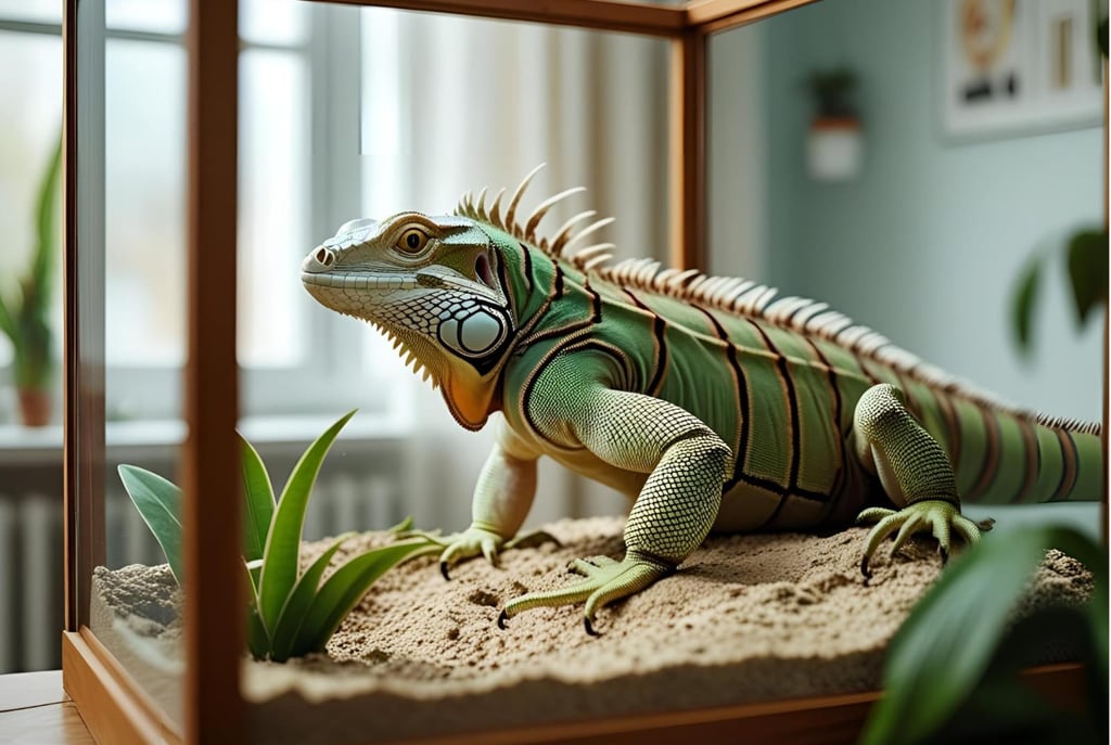 Como cuidar de iguana em casa