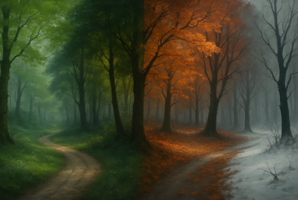 Seasonal Changes in Hoia Baciu