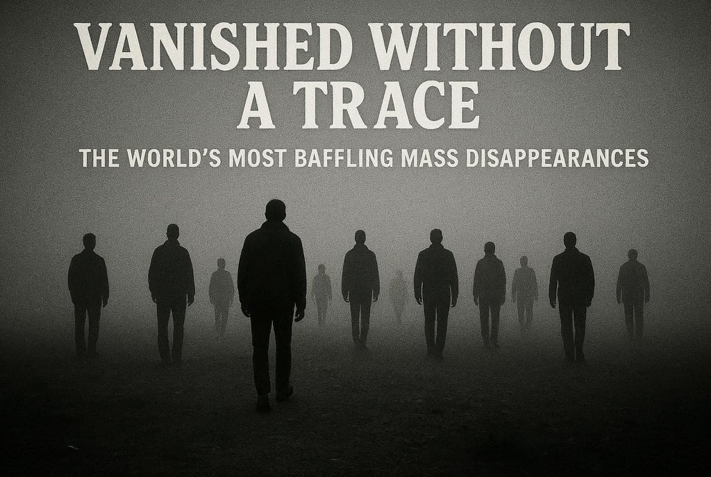 Vanished Without a Trace: The World’s Most Baffling Mass Disappearances